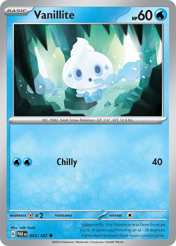Vanillite [Reverse Holo]